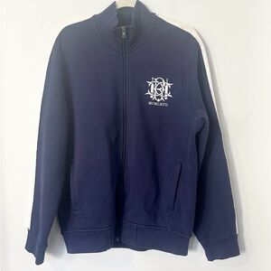 Polo Ralph Lauren Vintage Navy & White Full Zip Jacket L